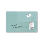 Aqua Marine (Premium) Glass Writing Board - Keeps Work Organized